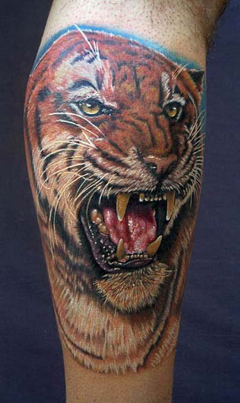 Mike DeVries - Tiger Tattoo